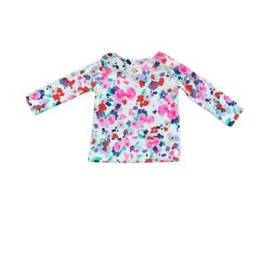 Joules Watercolor Floral Shirt 6-9 months